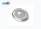 Up And Down Elevator Push Button Zinc Alloy Material Slim Round Shape